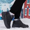 TUINANLE Women's Soft Bottom Non-Slip Velvety Winter Boots - Warm Old Beijing Style Snow Boots Men Cotton Shoes