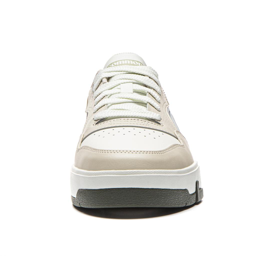 Li Ning Common 80s Fashion Classic Comfortable Versatile Campus Street Trend Low-Top Skate Shoes Men sneaker Dark-Olive-Green White Gray AGCW037-2