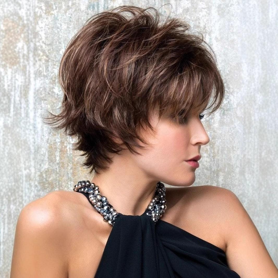 Женский короткий кудрявый парик в европейском и американском стиле, естественный вид, слегка волнистый, перевернутый парик, термостойкий синтетический парик