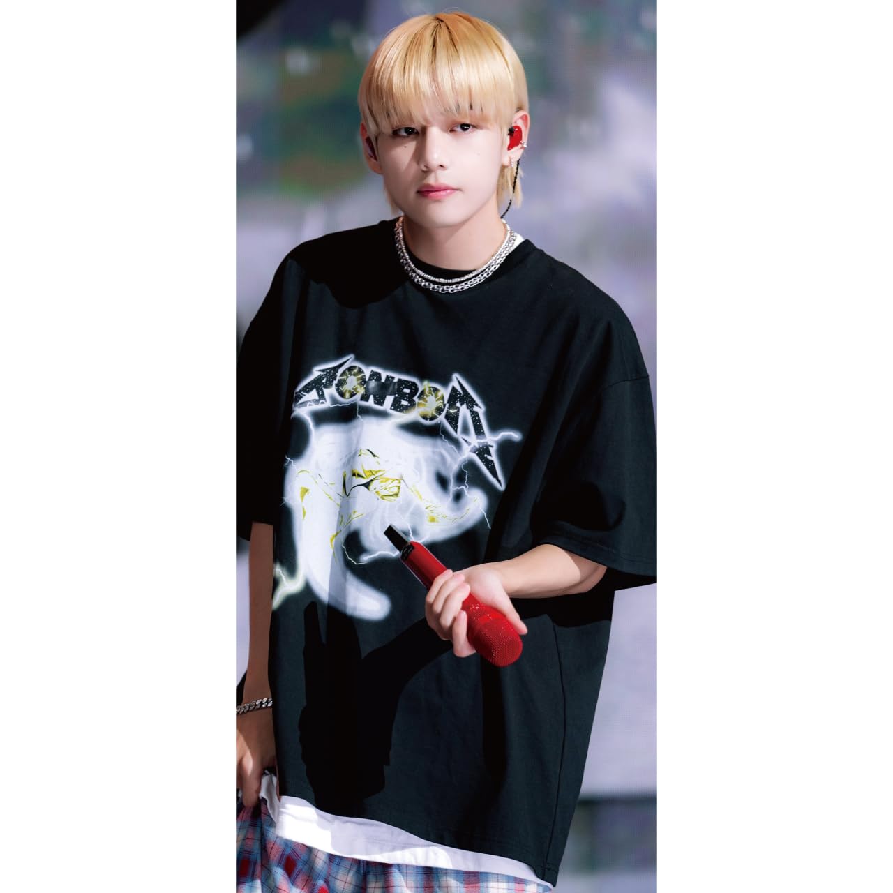 

Панорамный постер BTS V с Тэхёном V (Плакат Бантан) 700330мм (В-24)