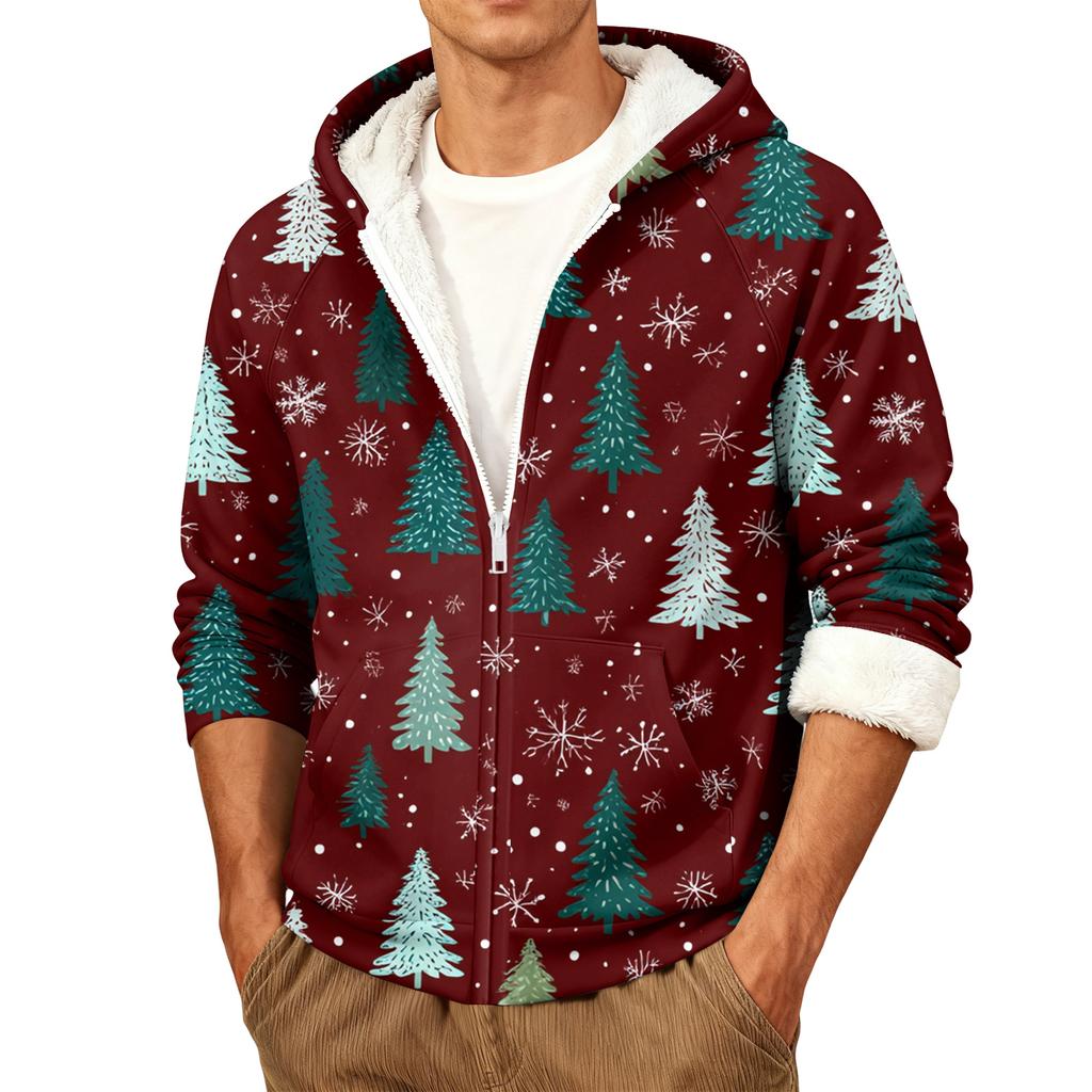 Men's Casual Warm Hooded Jacket