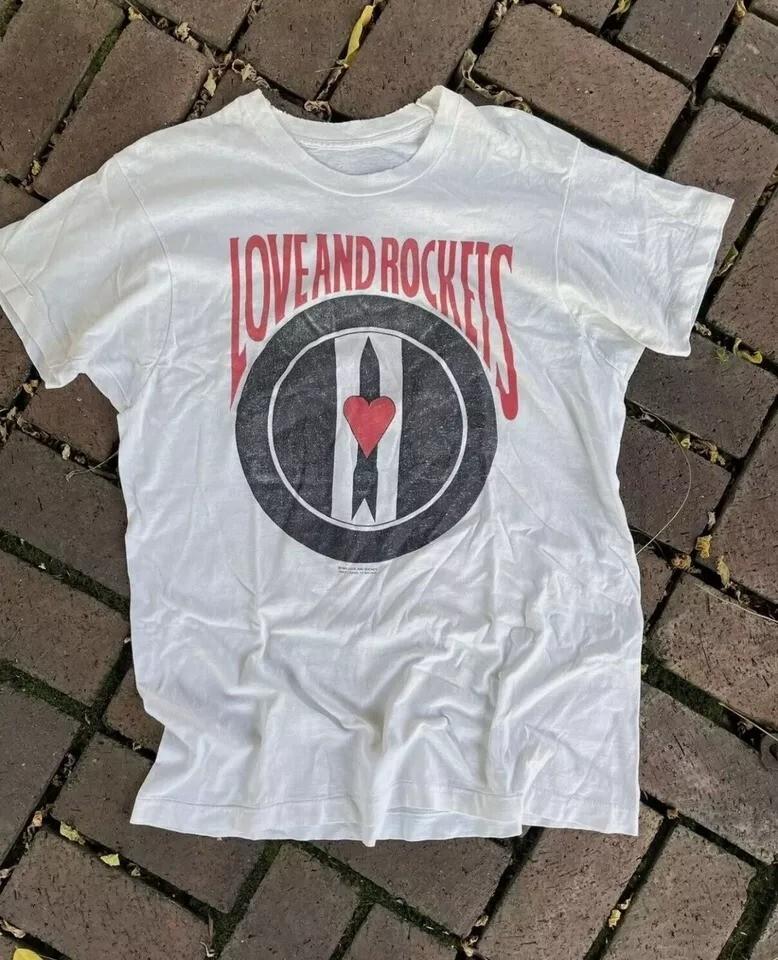 Love And Rockets Band Gift For Fan White S-2345XL BL803 Unisex T-Shirt S