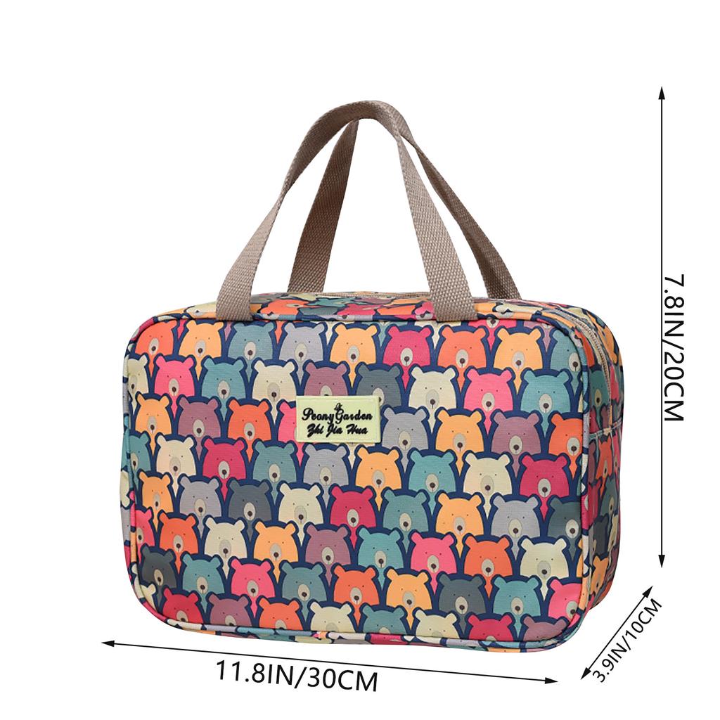 Toiletry Bag,Cosmetic Bag,Portable Waterproof Travel Hanging Makeup Wash Bags