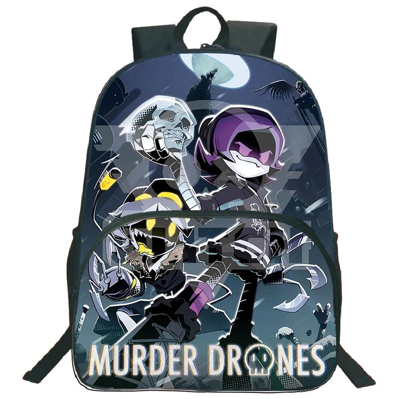 Schooltas Rugzak Moord Drones Cartoon Jongens Meisjes Anime Rucksack Grote Capaciteit Schooltassen Reisrugzakken Studenten Mochila
