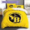 Set Copripiumino Trapuntato Modello BSC Young Boys Decorazione per la Casa Regalo (1 * copripiumino + 2 * federe senza imbottitura)