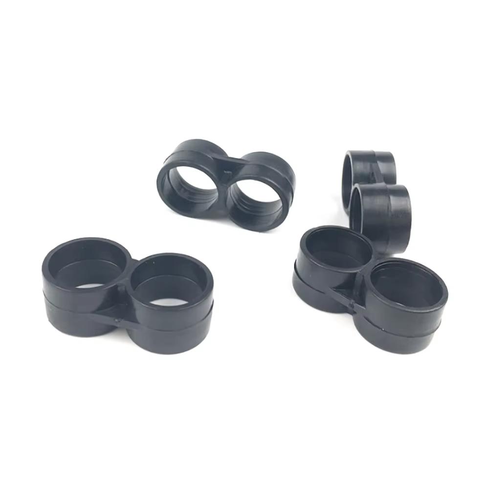 10pcs Pack DN16 Drip Irrigation Fittings Folding Plug 16mm End Cap for Water Saving Garden Irrigation System