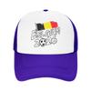 Belgium Belgian Flag Soccer Casual Sun Hats For Unisex Spring  Outdoor Sport Baseball Cap Fitted Retro High Quality Hip Hop Hats