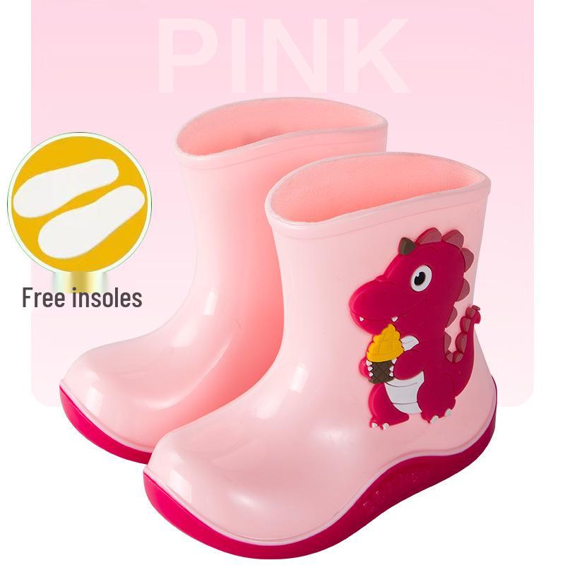 Children's Cartoon Rain Boots - Cute & Waterproof for Boys, Girls, Toddlers, and Infants