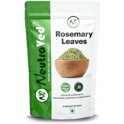 Foglie di Rosmarino Biologiche NeutraVed – Foglie di Rosmarino Essiccate per la Crescita dei Capelli & la Cucina – Confezione da 100g