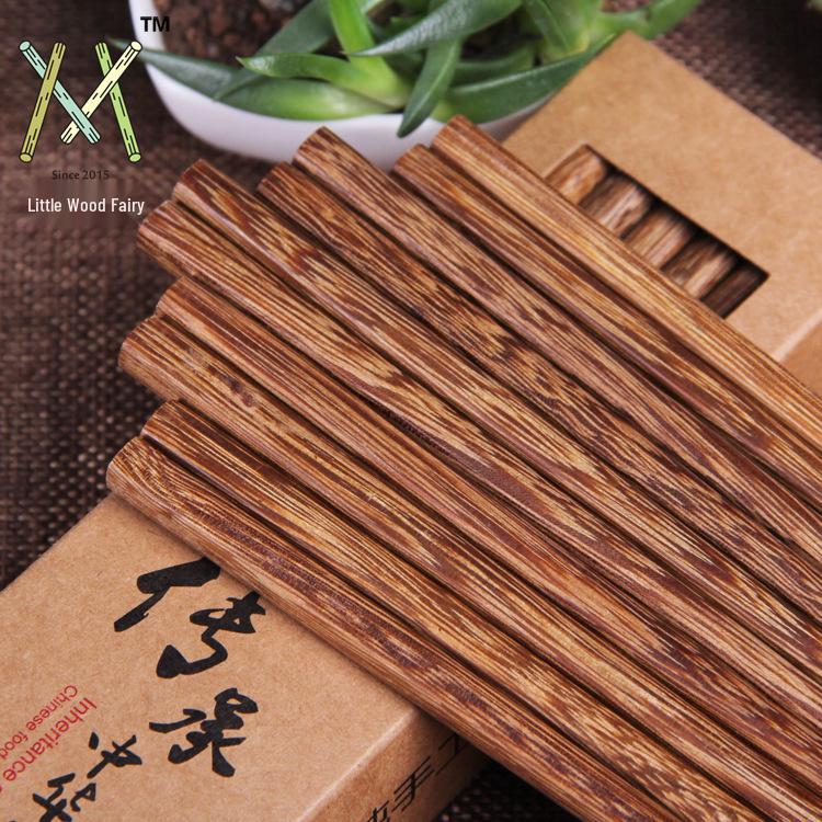 Little Wood Immortal Teak Long-Handle Slotted Spoon & Non-stick Stir-fry Spatula - Acacia Wood Kitchen Tool
