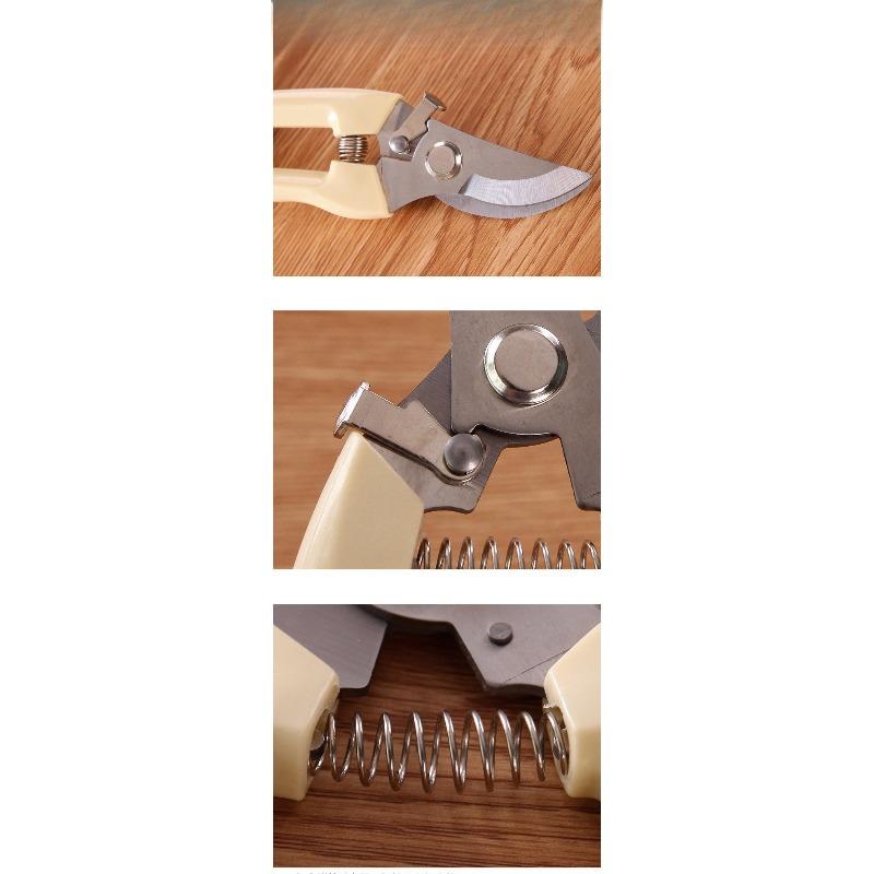 Strong Stainless Steel Pruning Shears, Specially Designed for Pruning Thick Branches and Fruit Picking In Orchards