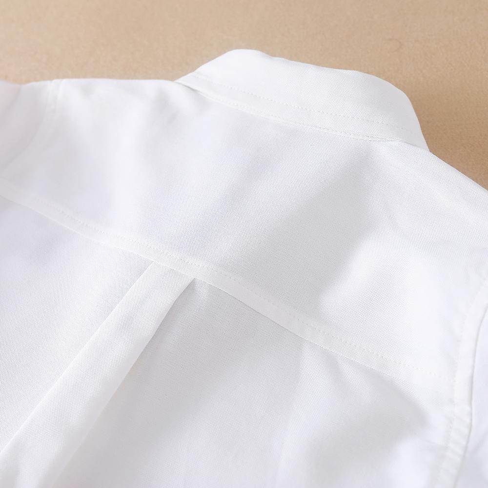 Boys Clothes School Uniform Shirts Spring Autumn Long Sleeve Turn-down Collar Kids Shirt For Boys Children Tops