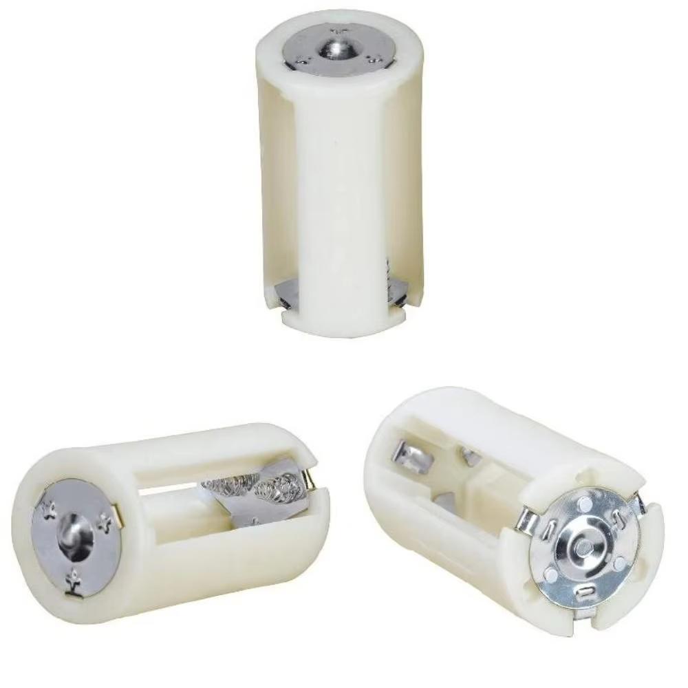 4/8Pcs AA To D Battery Box High Quality 3x AA To D Size Battery Adapter Converter Holder Switcher Case Box For Battery Storage