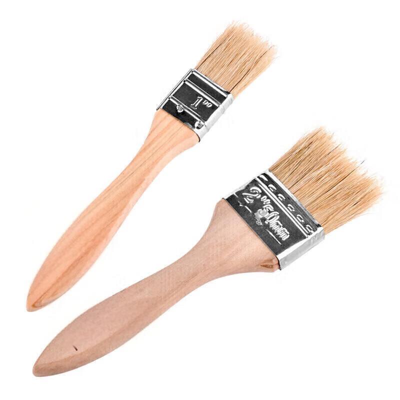 Wooden Handle High-Temperature Basting & BBQ Brush Set