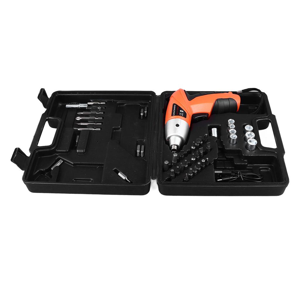 Cordless Screwdriver Rechargeable Electric Screwdriver Cordless with Various Bits for Repair