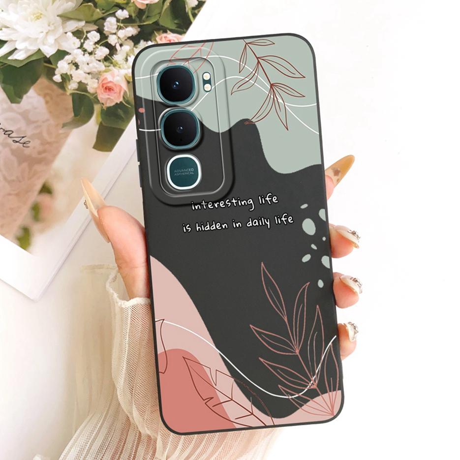 For Vivo Y31 5G Case V2521 Stylish Art Painted Cover Shockproof Soft TPU Phone Case For Vivo Y21d Y 21d VivoY31 5G Fundas Bumper