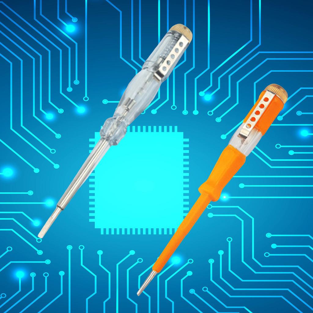 80-500V Multifunction Household LED Electric Test Tester Pen Screwdriver Voltage Tester Detector Probe Screwdriver