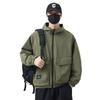 New Spring And Summer Trendy Brand Double-Sided Jacket Jacket Men'S Tooling Jacket Hooded Men'S Jacket Top Trendy