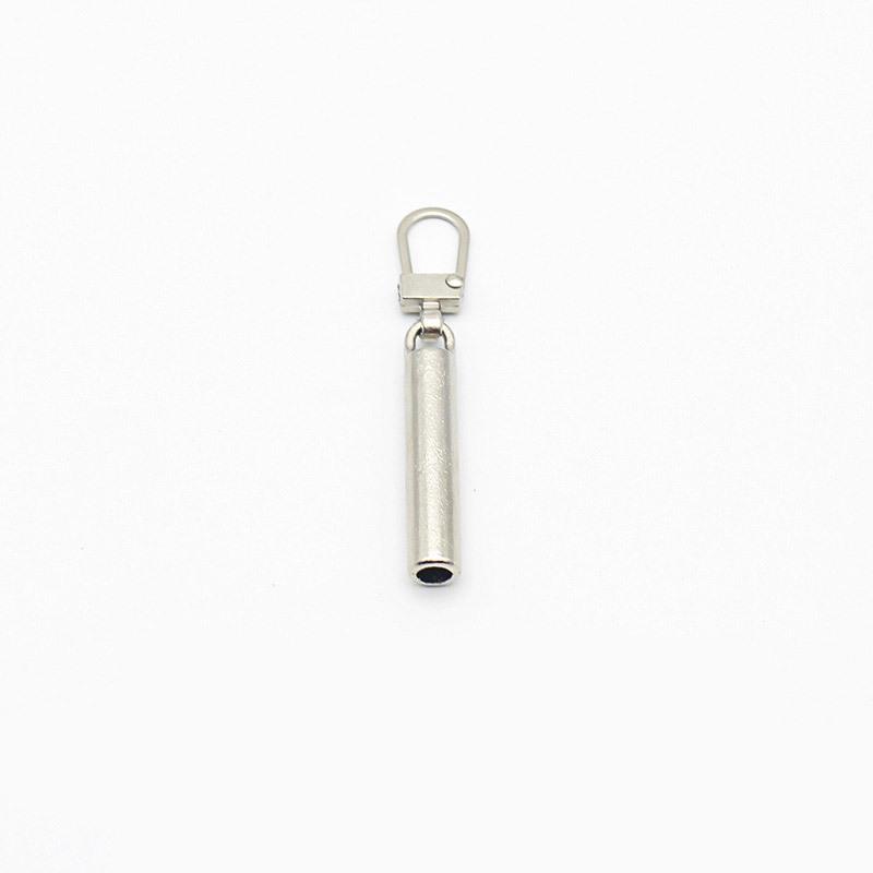 Detachable Zipper Pull Tab Replacement for Jackets - Tool-Free Installation, Pillar Shape.