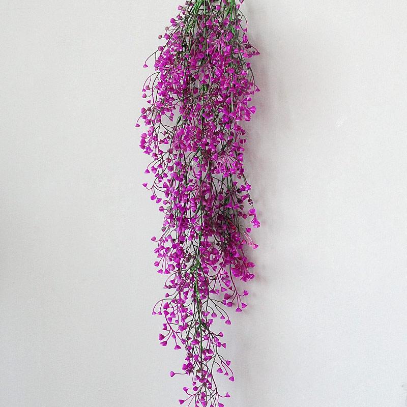 Золотая колокольчиковая ива – Искусственная цветочная декорация для чехла кондиционера и труб