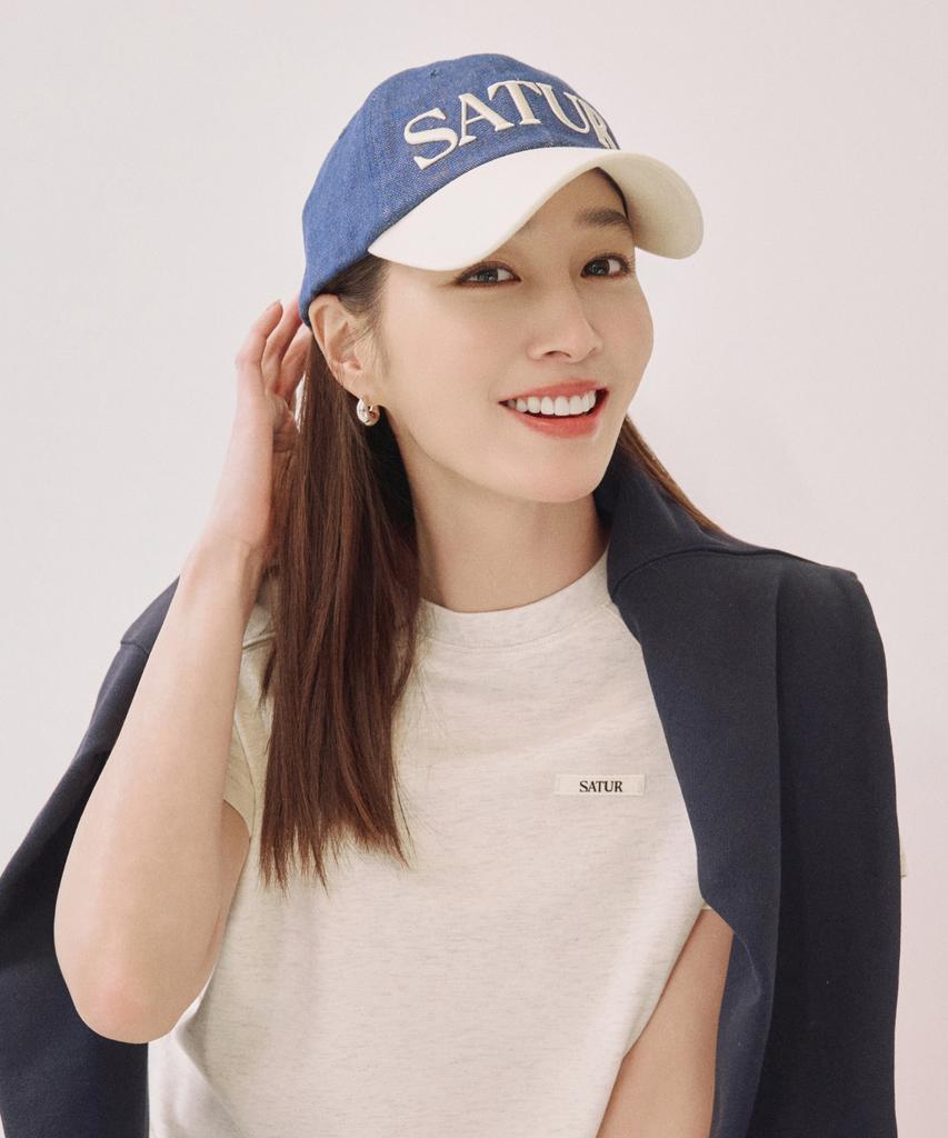 Seteo Vintage Casual Volume Embroidered Ball Cap Blue