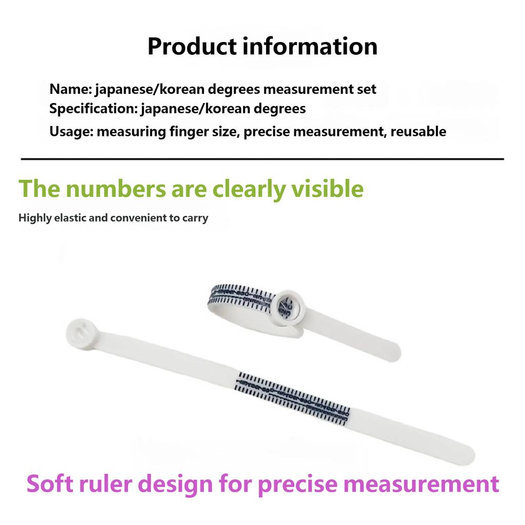 Multifunctional Jewelry Measurement Tool Recyclable Metal Accurate Sizing Tool Suitable for Rings and Accessories