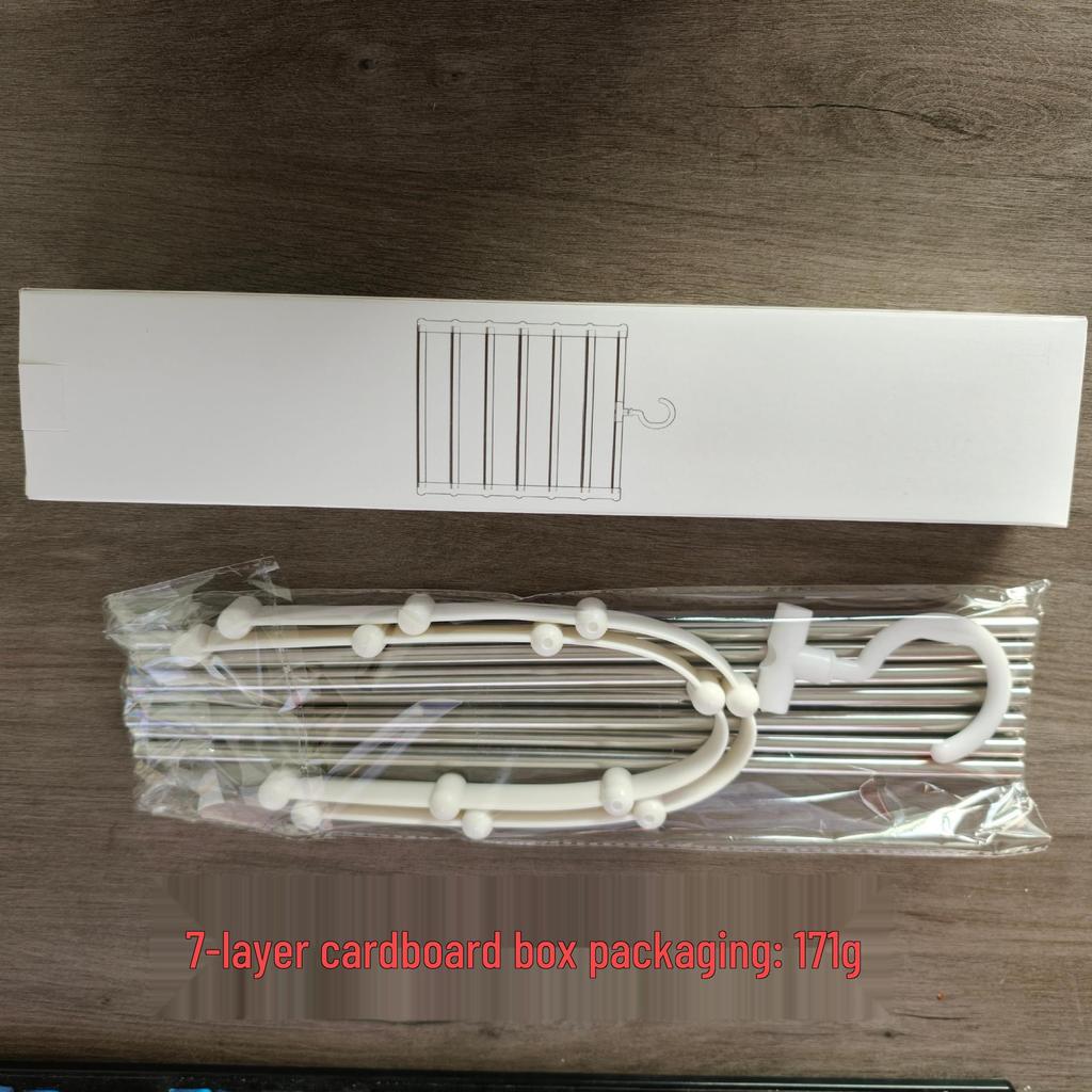 Multi-layer Non-slip Stainless Steel Pants Hanger for Wardrobe Storage