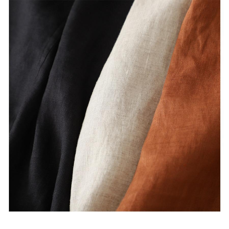 Summer Casual Japanese Women Pleated Short Sleeve Dress Vintage Loose Comfortable A-line Mid Length Dresses