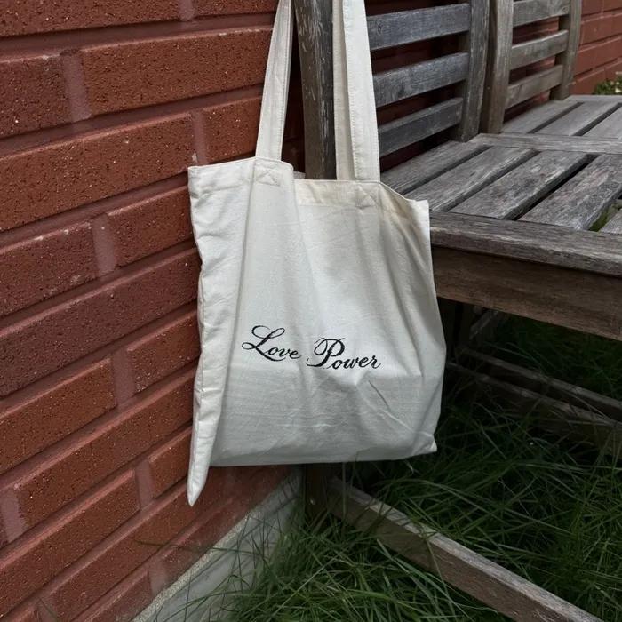 Love Power cotton bag