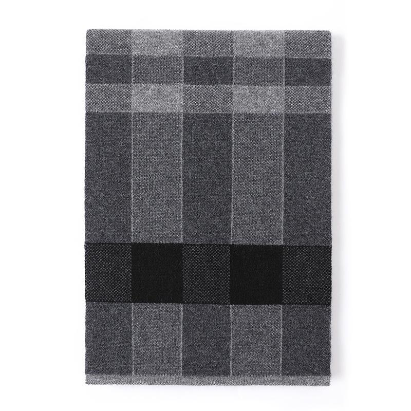 

Кашемировый шарф мужской зимний универсальный подарок парню на день рождения высококлассный 2025 легкий для людей нишевый шарф 180cm