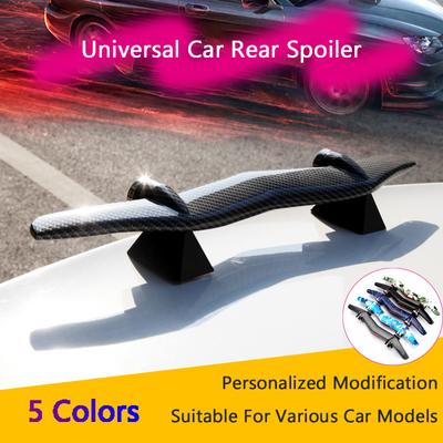 Spoiler samochodowy uniwersalny tuning tylny spojler samochodu skrzydło tylna ciężarówka warga 50x6.5cm ABS Tuning tylne skrzydło samochodu wyścigi Spoiler