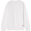 Levis Denim Wanderer Series FW24 Logo Print Ribbed Crew Neck Loose Fit Long Sleeve Sweatshirt Men Sweatshirt White 0018N-0000