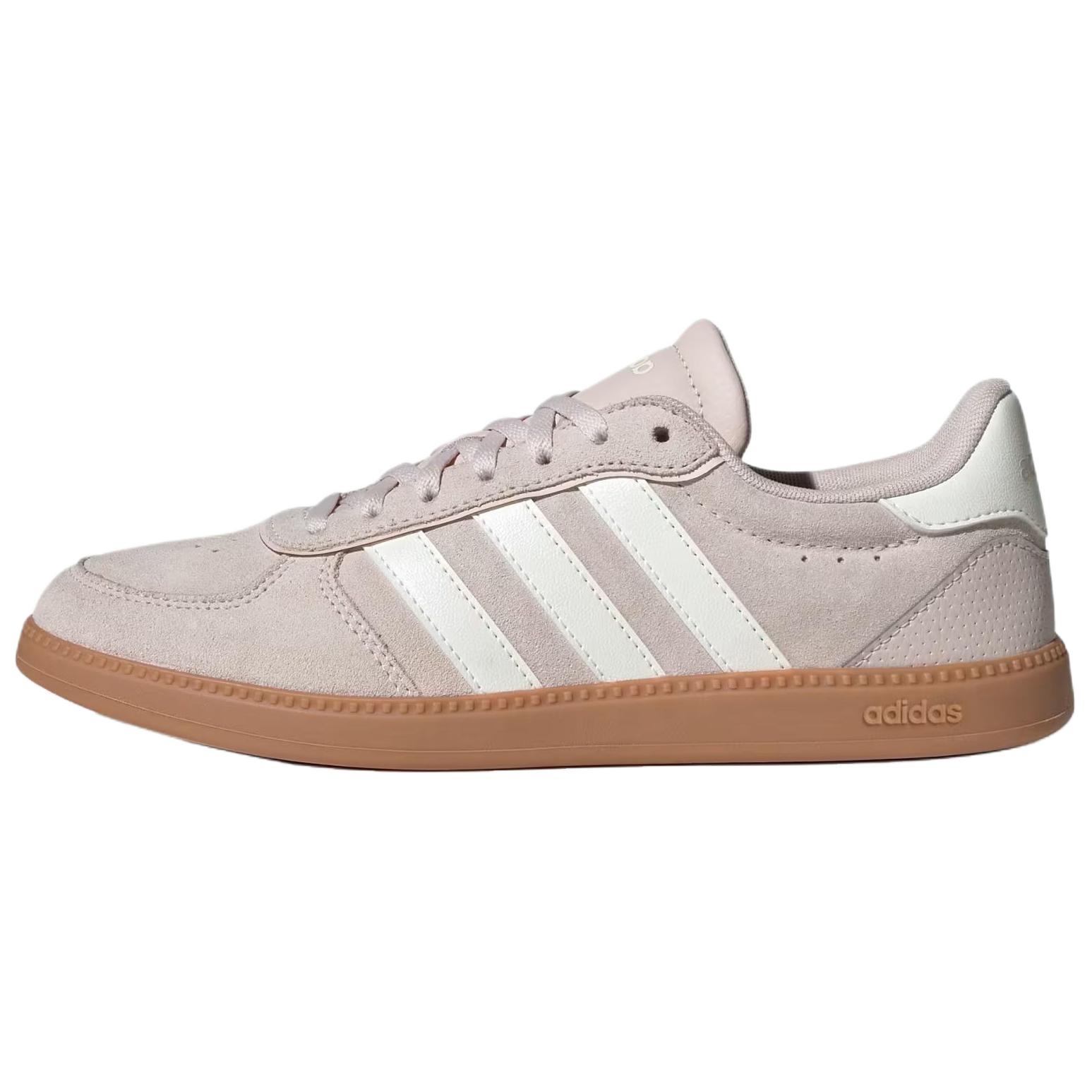 

Adidas Breaknet Sleek Versatile Comfortable Breathable Skate Shoes Women Sneakers Light-Pink JQ8268 40