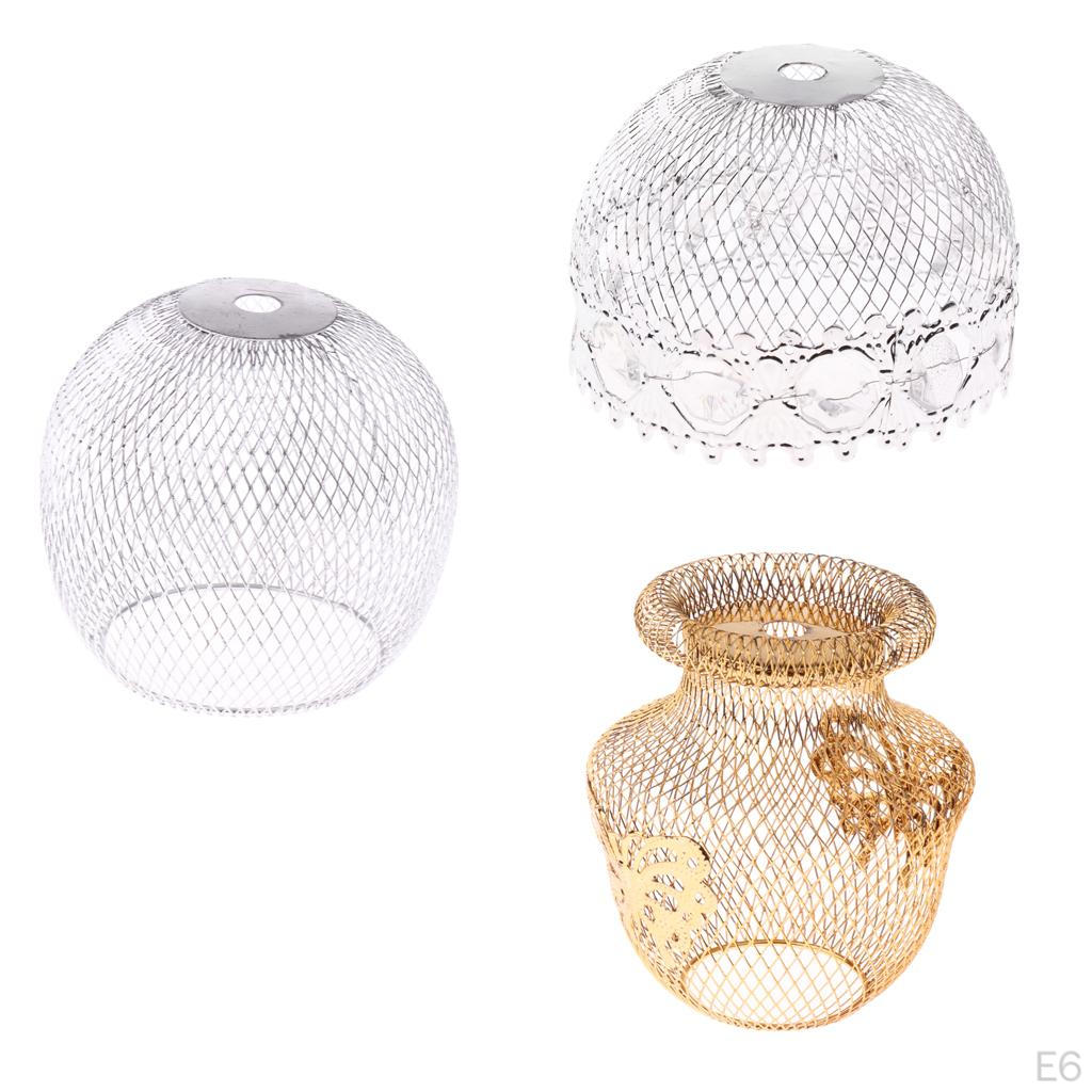 Shade Lamp Ceiling Light Cage Pendant