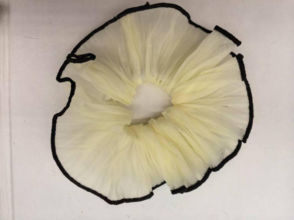 Korean Elegant Pleated Scrunchie: Versatile Hair Tie for Women