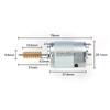 Compatible Trunk Tailgate Lock Motor for BMW Series, Land Rover Discovery, Jaguar, and More Models