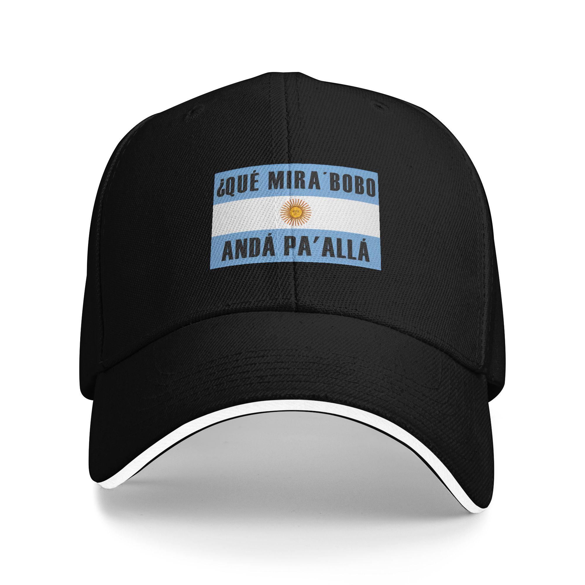 QUE MIRAS BOBO ANDA PA ALLA BOBO Sun Baseball Cap Summer UnisexTeens  Print Trucker Hat Wholesale Kpop Rock Snapback Cap One Size