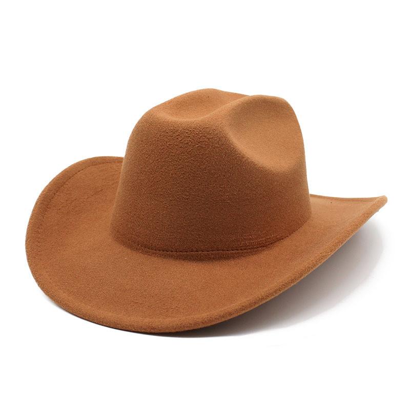 Style Cowboy Hat With Wide Brim For Summer Sun Protection And Breathability