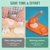 2-in-1 Dumpling Skin Maker Manual Dumpling Wrapper Mold for Home Kitchen Tools
