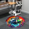 1pc Dinosaur Office Round Area Rug, Under Office Chairs Bedroom Living Room Home Decor  a1016234