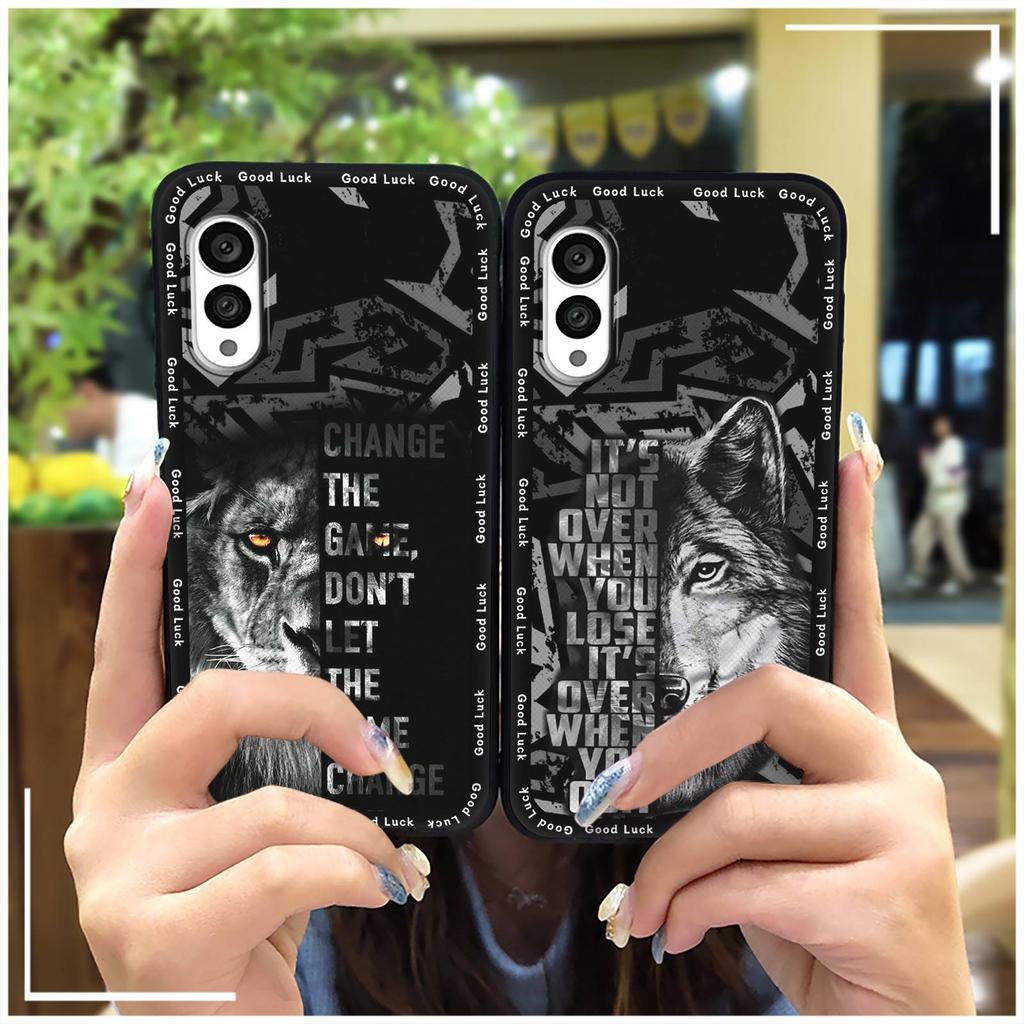 Durable Cute Phone Case For FCNT/Fujitsu Arrows N F-51C Anti-knock Waterproof Fashion Design Dirt-resistant Graffiti TPU