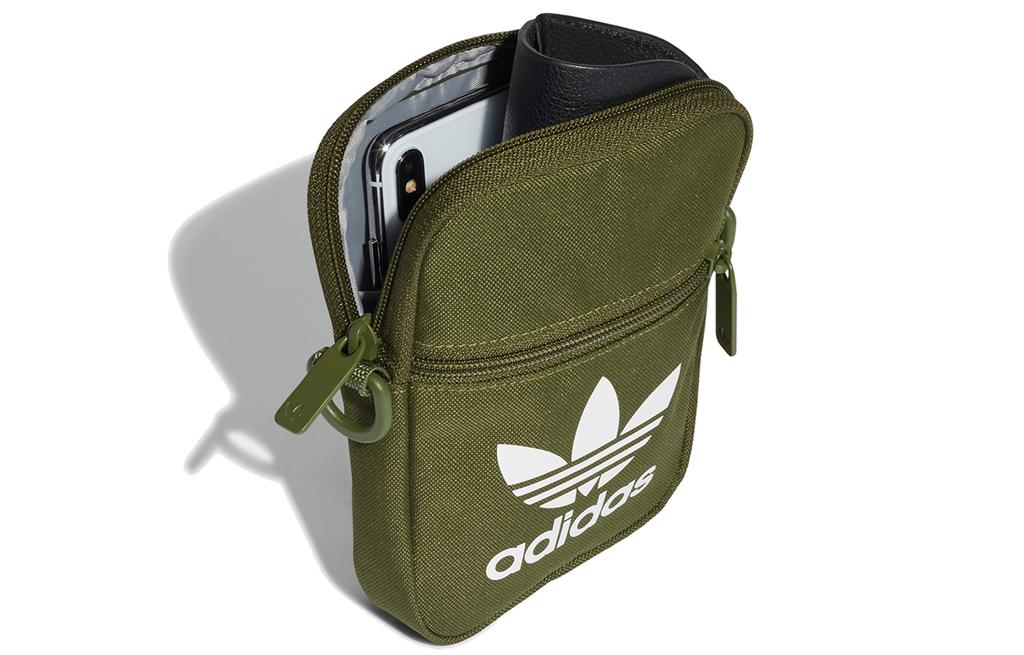 Adidas Originals Polyester Crossbody Bag Regular Unisex Green GN5462