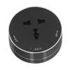 Abnehmbare Stromschienensteckdose Kabellos Wasserdicht Modern Rund Elektrischer Steckeradapter mit Anzeige