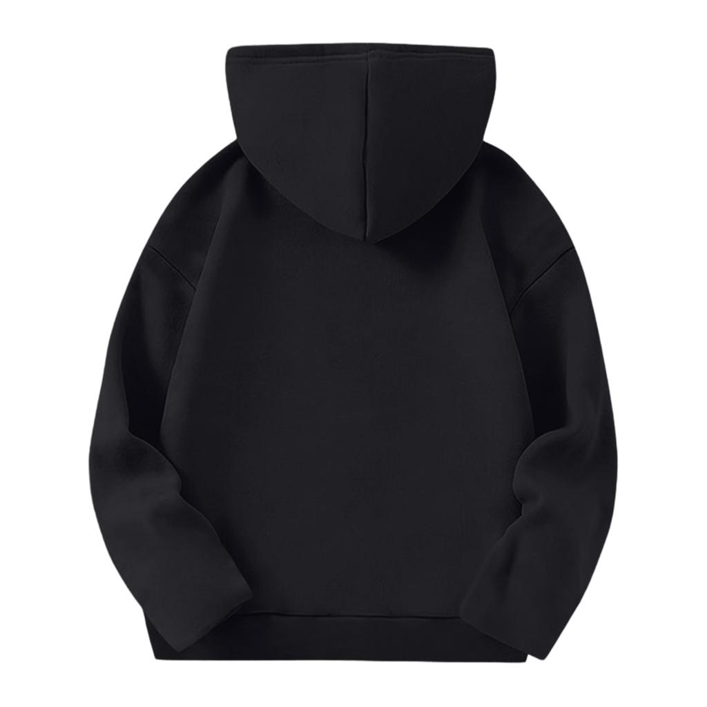 Boys and Girls Hooded Pullover Sweatshirt Loose Fit Color for Sports and Everyday Wear