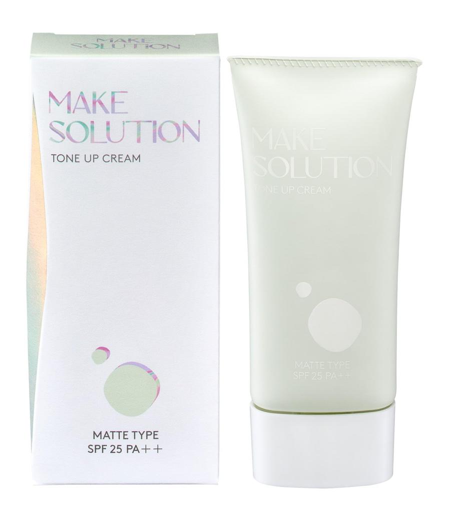 Makeup Solution Tone-Up Cream Matte Type 50g Makeup Base for a Poreless, Natural Matte Finish That Lasts All Day.