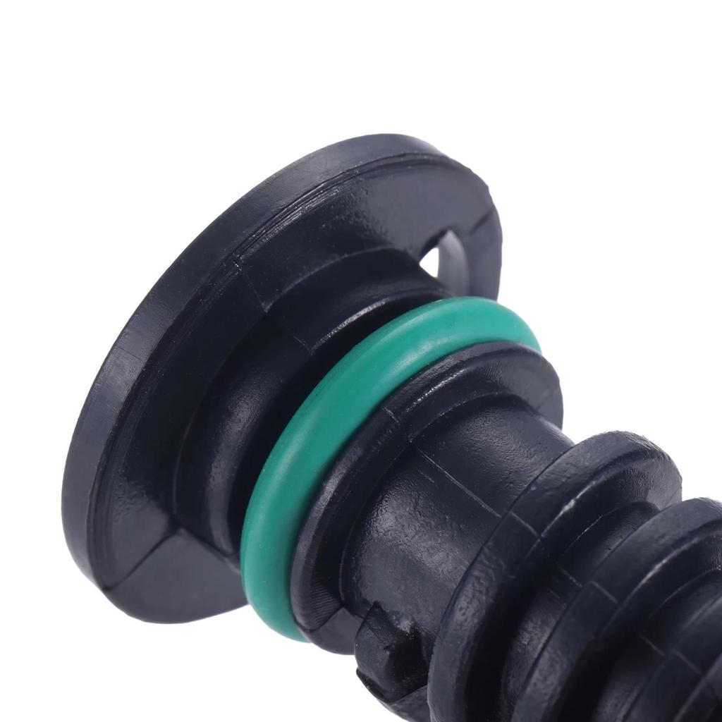 2Pcs Car Engine Oil Pan Drain Screw Plug A0029902017 Fit For Mercedes-Benz C63 AMG S 2016 G550 2016 Auto Parts Green Rubber Ring Oil Drain Plugs 3