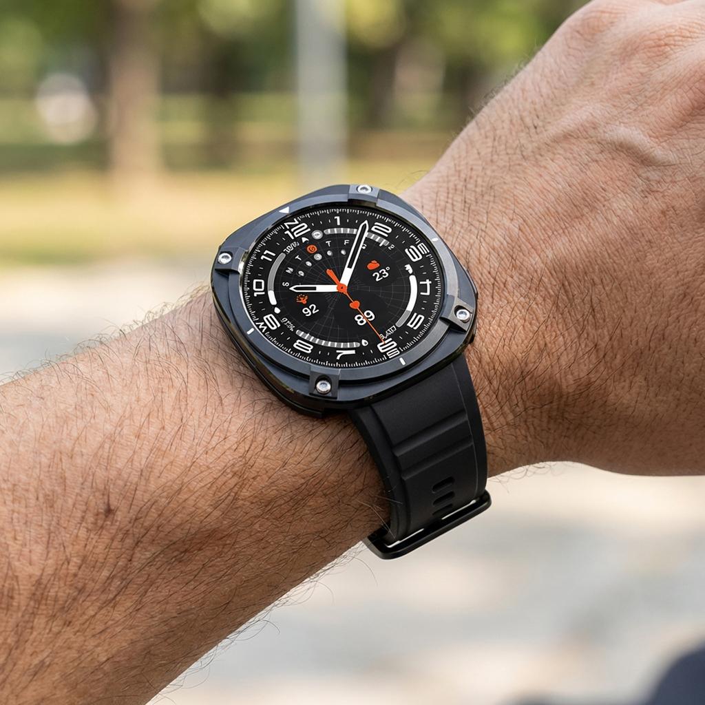 Armor Metal Case For Samsung Galaxy Watch 8 44mm Cover Case Accessories Hard Frame Metal Protective Bumper for Galaxy Watch 8