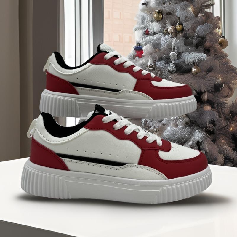 Large Size 36-45 Women's Men Sneakers Spring Autumn Breathable Sports Running Shoes Fashion Versatile Men's Leather Casual Shoes