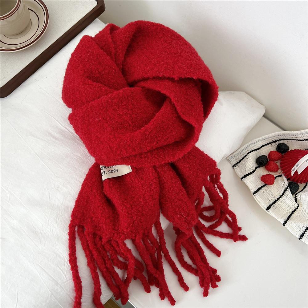 

Новый однотонный шарф для женщин на весну и осень, универсальный ремешок на запястье, повязка на голову, модное украшение, защита шеи для студентов, небольшой шарф 28*210cm