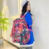 Schoolbag New Trend ins Personality Casual Graffiti Versatile Large Capacity School Bag Middle School Student Travel Backpack
